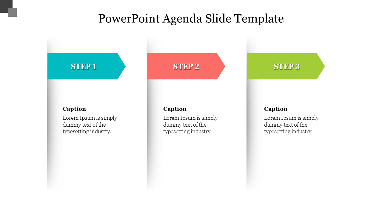 PowerPoint Agenda Slide Template-3